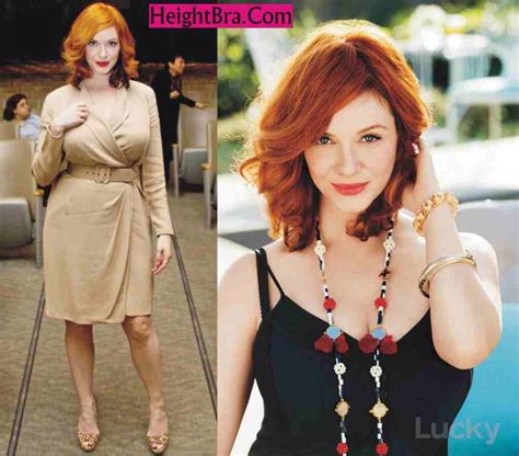 christina hendricks height|what size is christina hendricks.